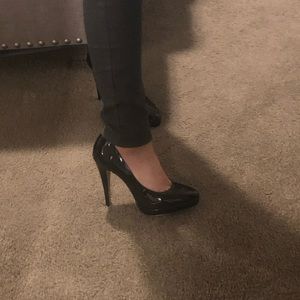 black heels size 7